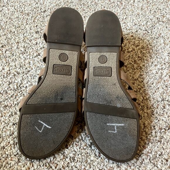 Sam Edelman Circus Womens Brown Hagen Lace Up Gladiator Sandals Zip Back Sz 9 - Picture 8 of 8